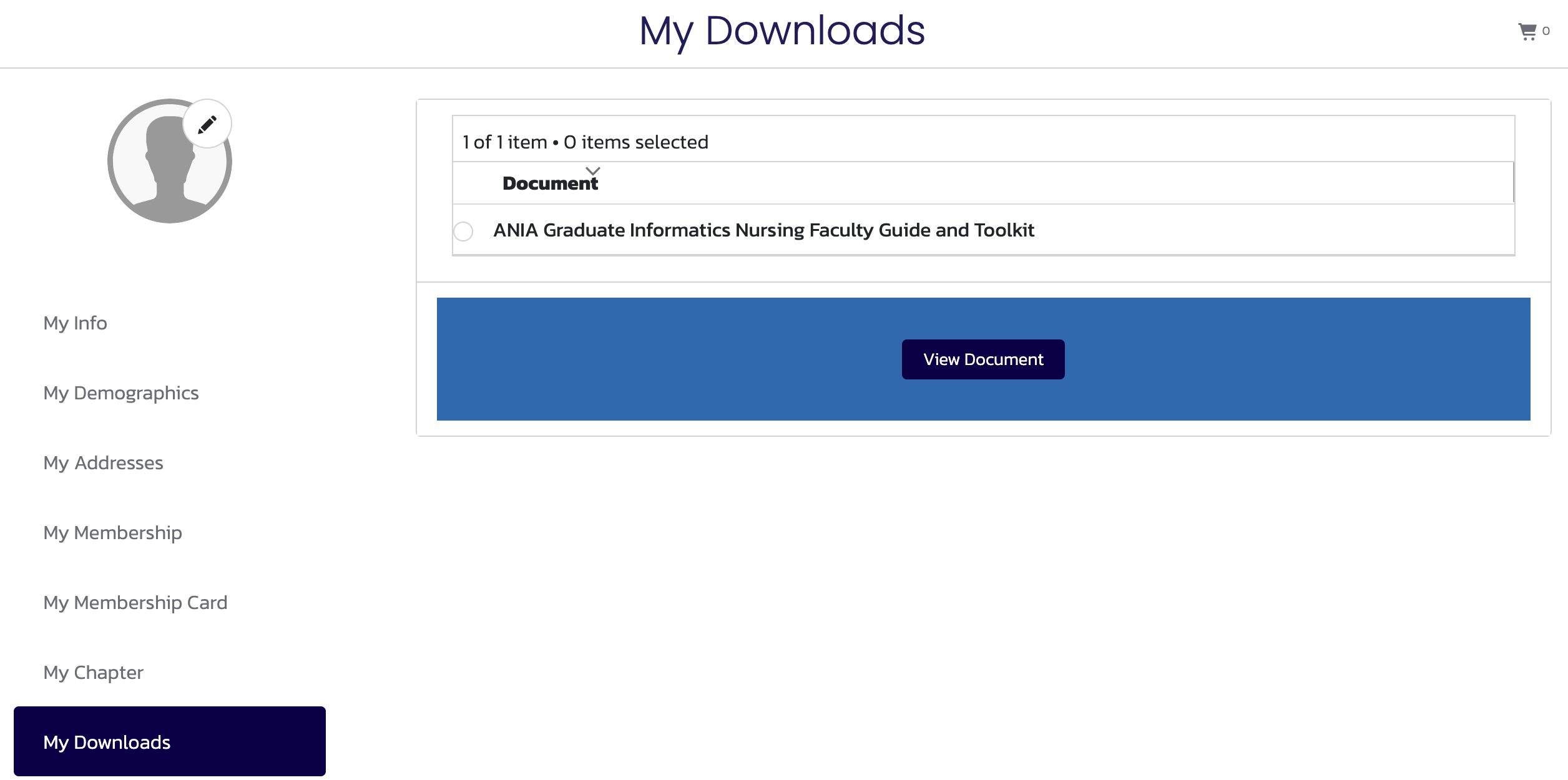 download screen