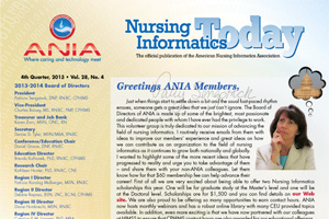 Nursing Informatics Today Q4 cover